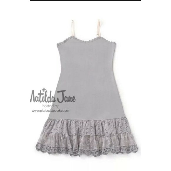 NWT Womens Matilda Jane After The Rain Dress Extender Gray Size XS Xsmall NIB - Picture 1 of 1